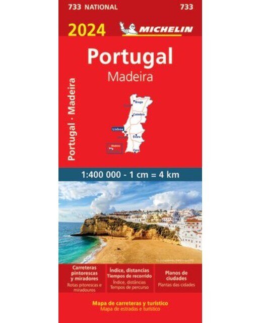Mapa national portugal, madeira 2024