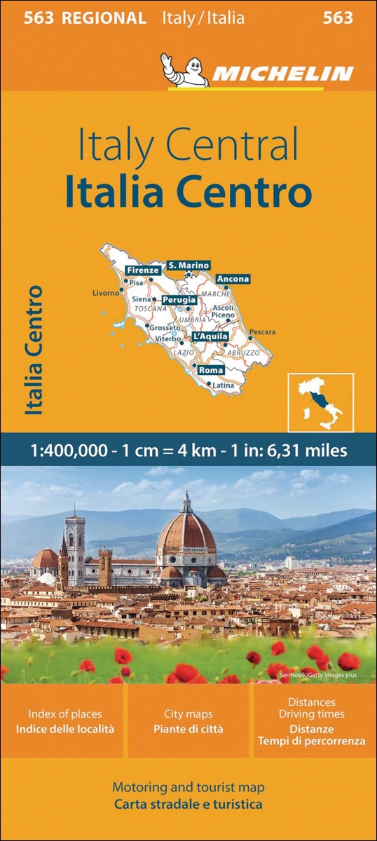 Imagem 0 de Mapa regional italia centro 2024