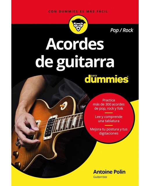 Imagen 0 de Acordes de guitarra pop/rock para Dummies  (Tapa blanda)