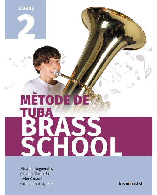 Mètode de tuba Brass School. Llibre 2 (Capa mole) 1