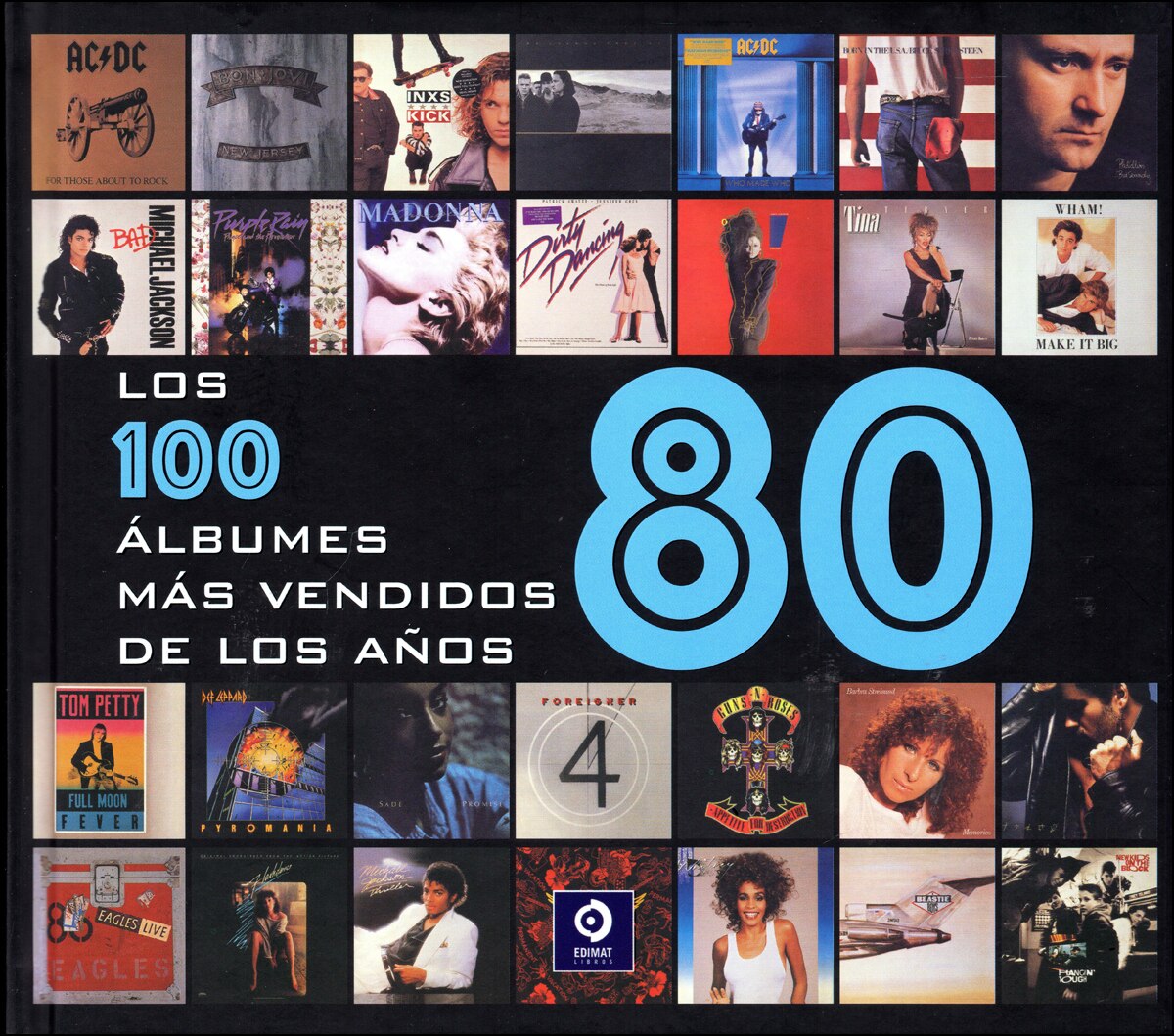 Los cien álbumes mas vendidos de los años 80(Tapa dura) 1