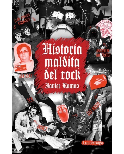 Historia maldita del rock (Capa mole com abas) 1