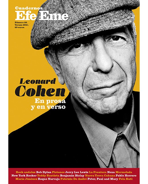 Leonard cohen nº 28. Cuadernos efe eme 1