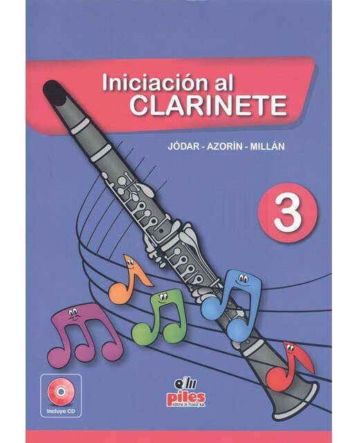 Iniciación al clarinete 3(Tapa blanda) 1