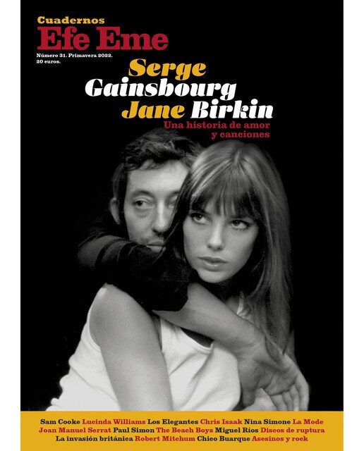 Serge gainsbourg y jane birkin nº 31. Cuadernos ef 1