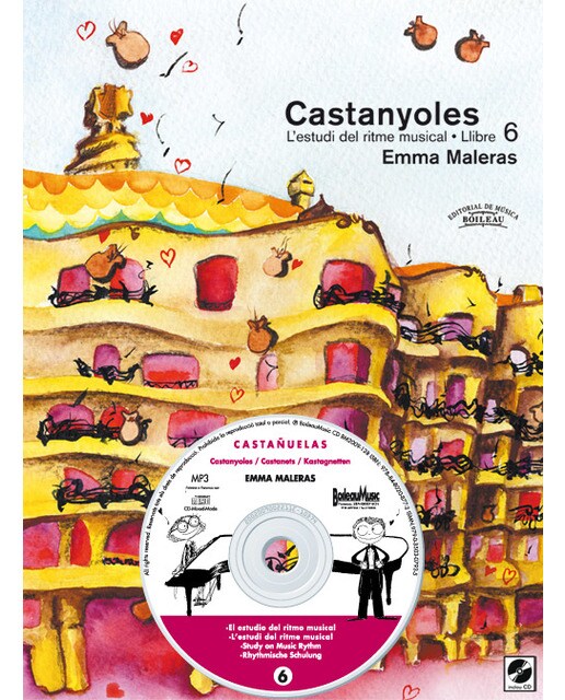 Castanyoles.Llibre 6: L'estudi del ritme musical
