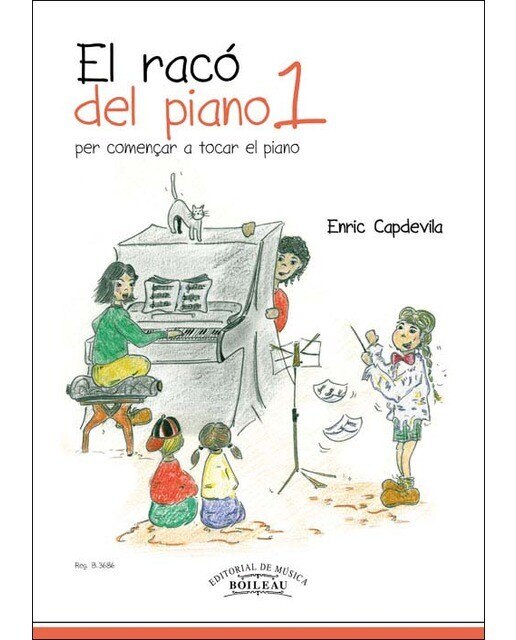 Imagen 0 de El Racó del piano 1: Per començar a tocar el piano