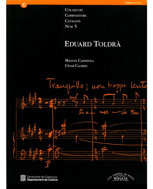 Eduard toldrà: Col·lecció compositors catalans