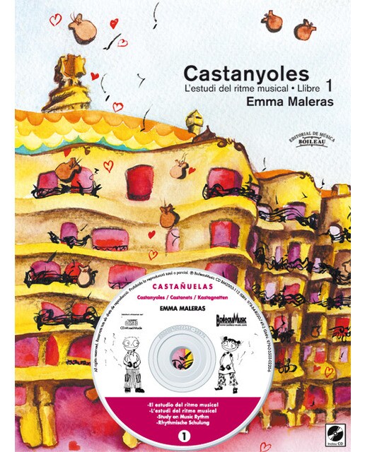 Imagem 0 de Castanyoles. Llibre 1: L'estudi del ritme musical