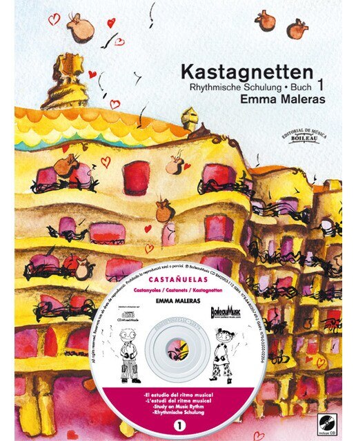 Kastagnetten.Buch 1: Rhythmische schulung 1