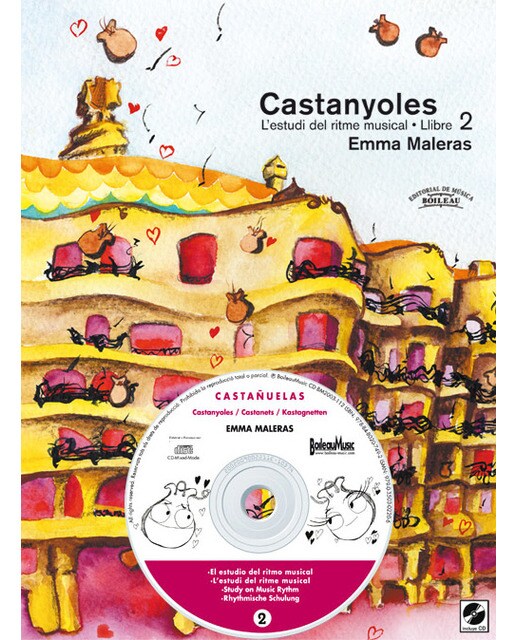 Castanyoles. Llibre 2: L'estudi del ritme musical 1