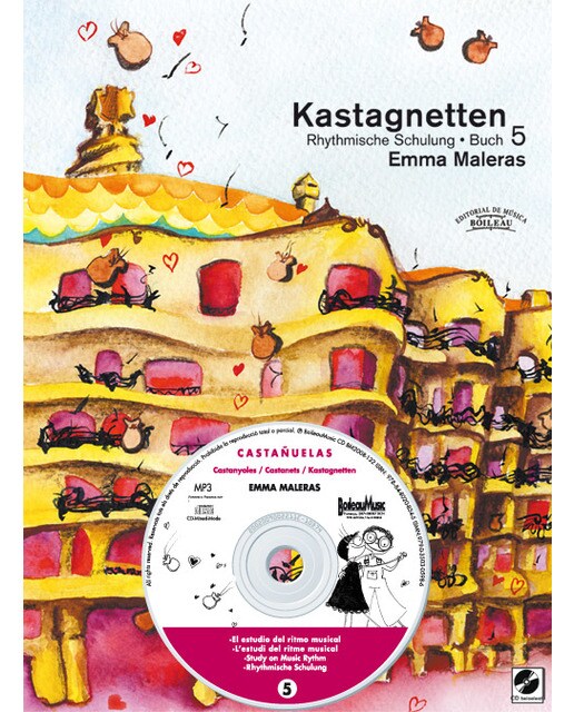 Kastagnetten.Buch 5: Rhythmische schulung 1