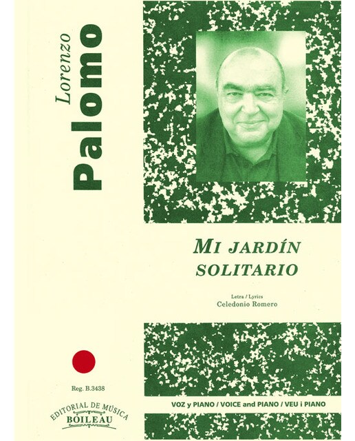 Mi jardín solitario: Cantares para voz y piano 1