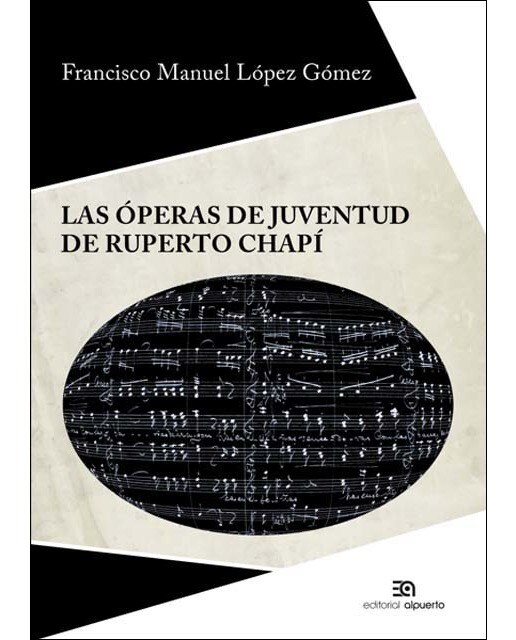 Las óperas de juventud de Ruperto Chapí (Capa mole com abas) 1