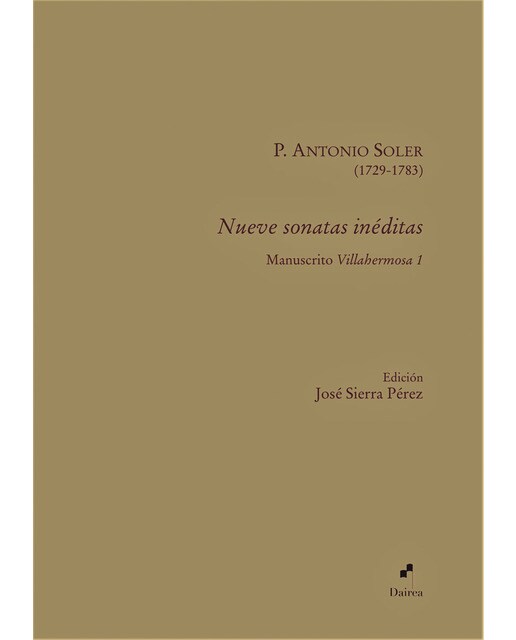 Imagem 0 de Nueve sonatas inéditas