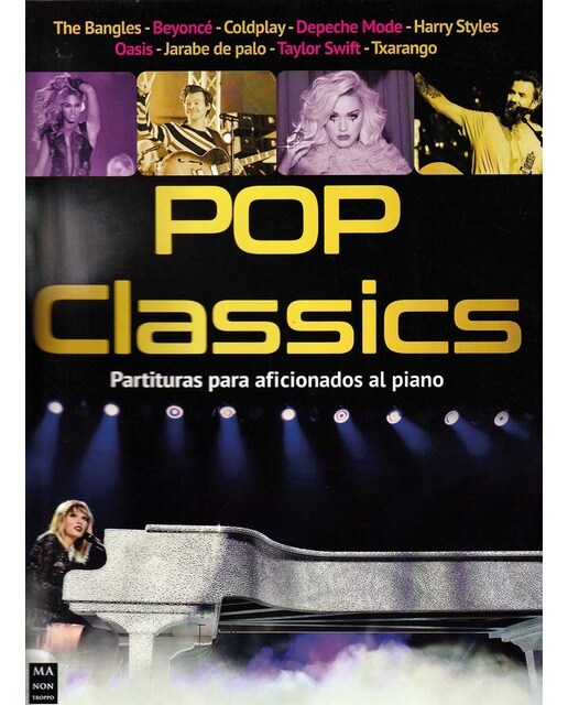 Imagem 0 de Pop classics: Partituras para aficionados al piano