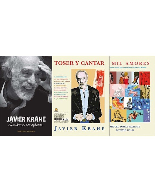 Javier krahe (doble libro+cd) 1