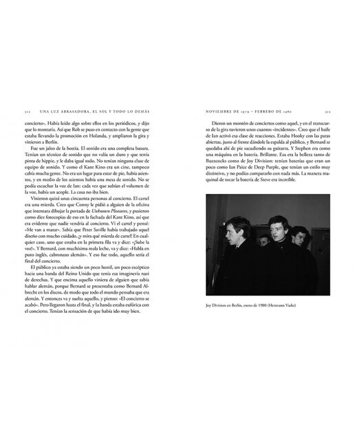 Una luz abrasadora, el sol y todo lo demás: Joy Division. La historia oral (Tapa blanda) 2