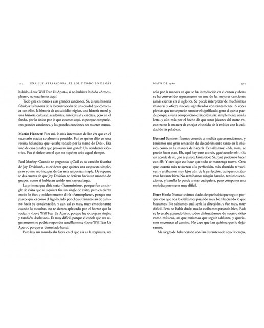 Una luz abrasadora, el sol y todo lo demás: Joy Division. La historia oral (Tapa blanda) 3