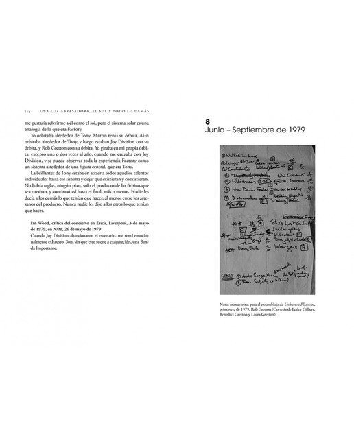 Una luz abrasadora, el sol y todo lo demás: Joy Division. La historia oral (Tapa blanda) 4