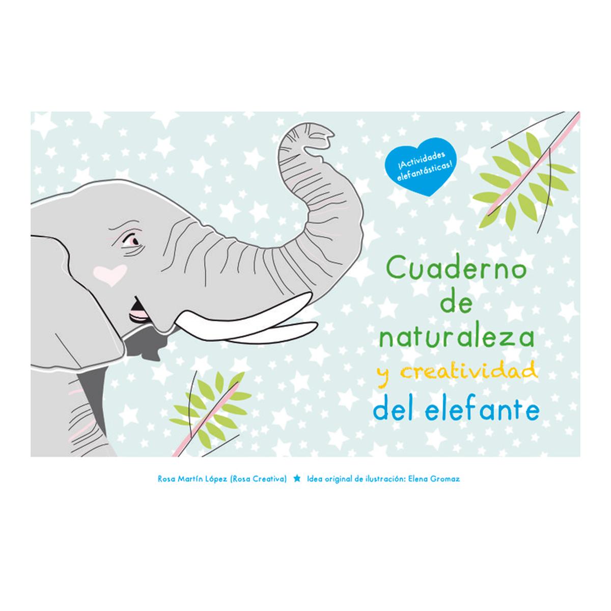 Cuaderno de naturaleza y creatividad del elefante 1