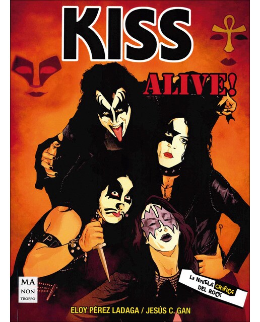 Imagem 0 de KISS ALIVE!: (Novela gráfica)