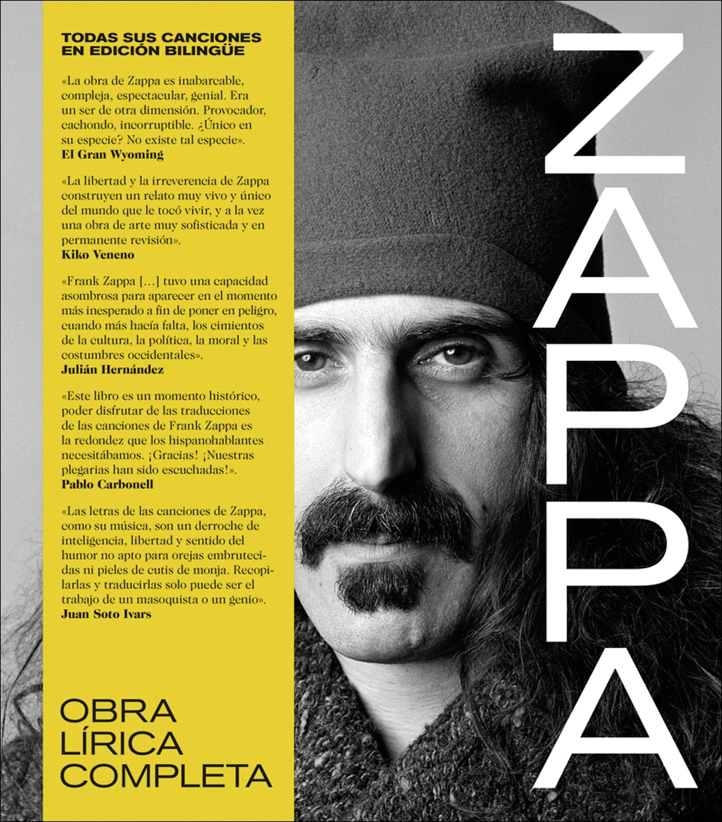 Imagem 0 de FRANK ZAPPA: OBRA LÍRICA COMPLETA. TODAS SUS CANCIONES EN EDICIÓN BILINGÜE