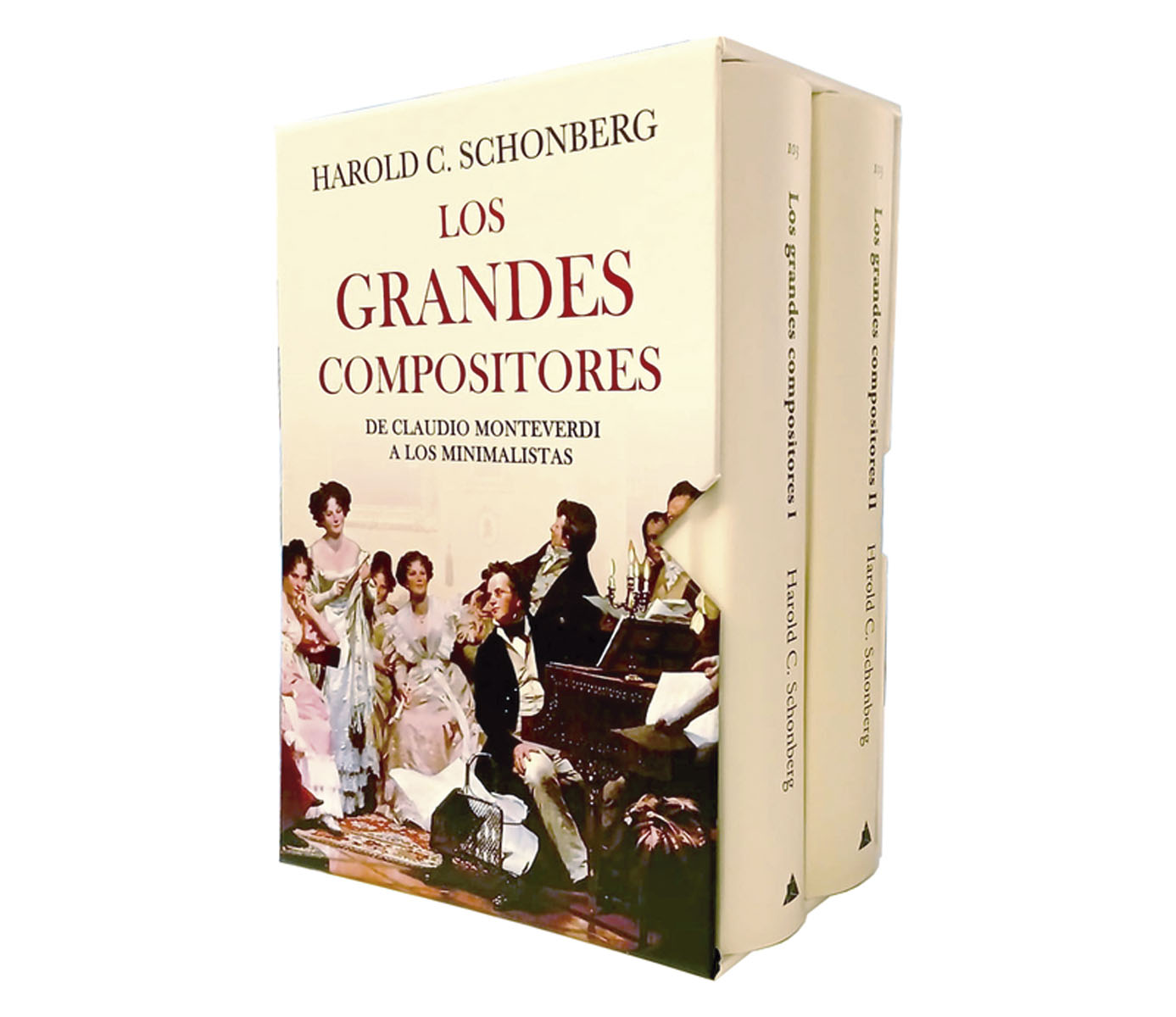 Imagem 0 de Los grandes compositores, ESTUCHE CON DOS VOLÚMENES (Capa dura)