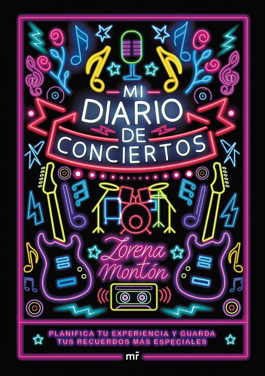 Mi diario de conciertos: Planifica tu experiencia y guarda tus recuerdos más especiales (Capa mole com abas) 2