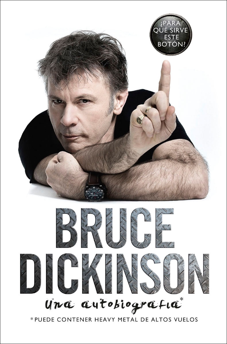 Imagem 0 de Bruce Dickinson. Edición tapa blanda: Una autobiografía (Capa mole com abas)