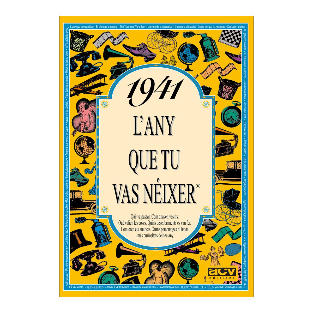 1941 L'any que tu vas néixer (Capa mole) 1
