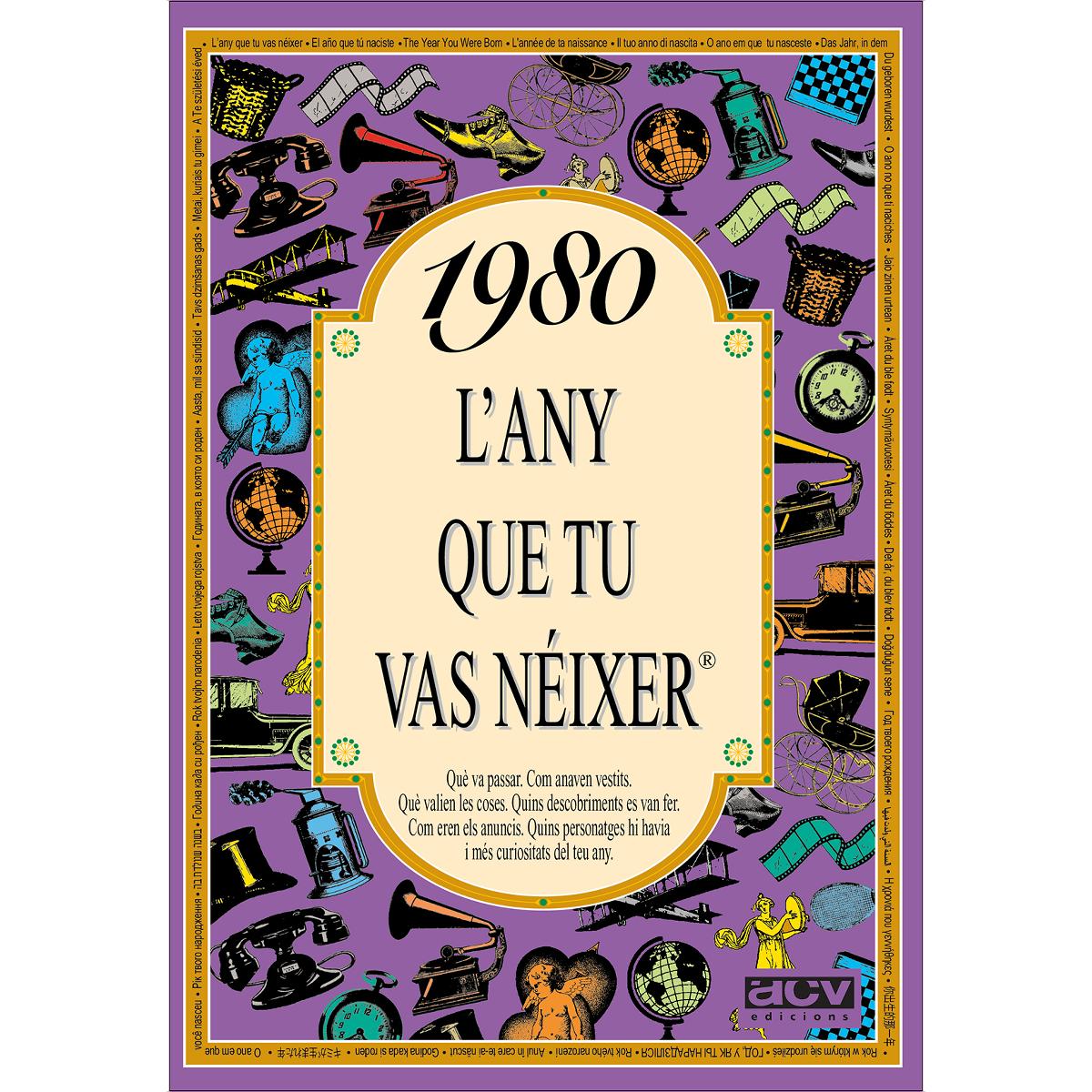 1980 L'any que tu vas néixer (Capa mole) 1