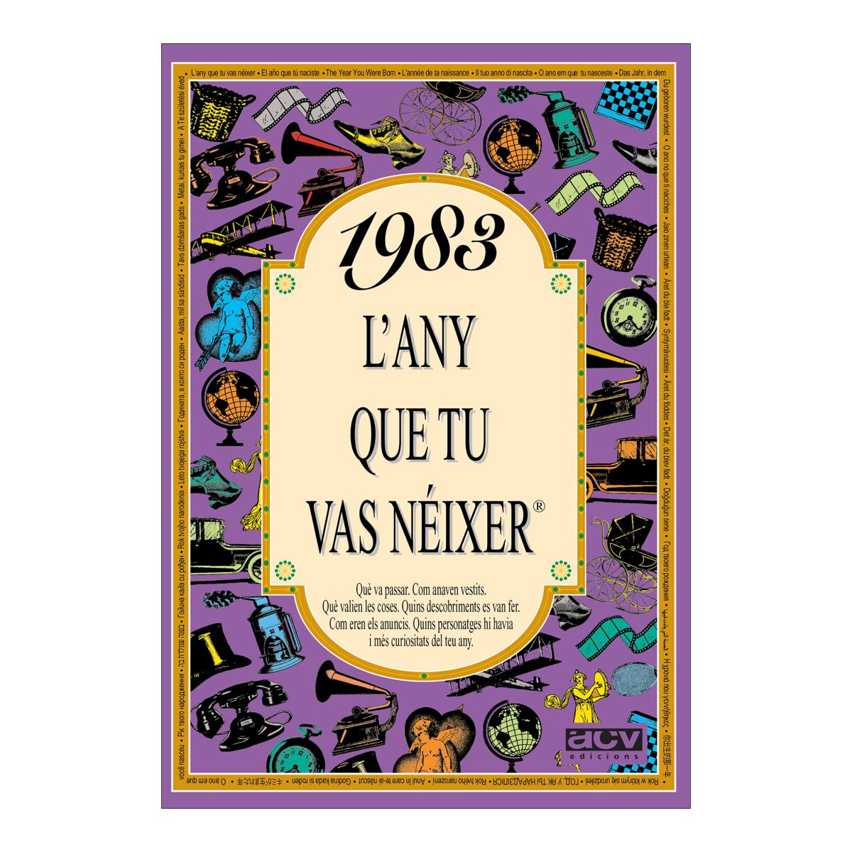 1983 L'any que tu vas néixer (Capa mole) 1