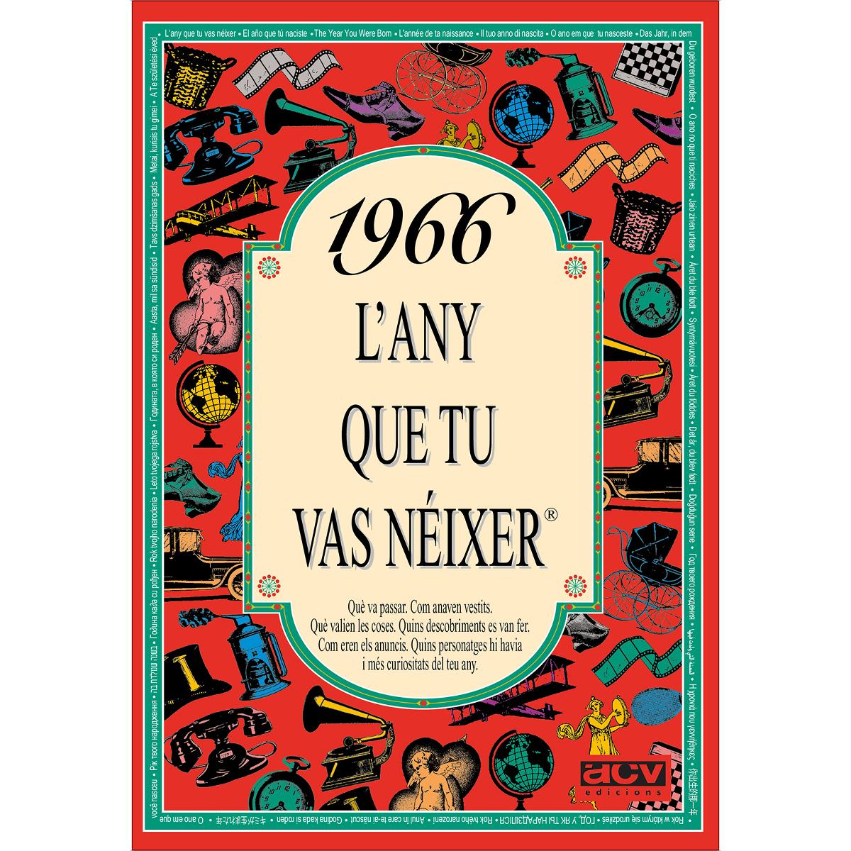 1966 L'any que tu vas néixer (Capa mole) 1