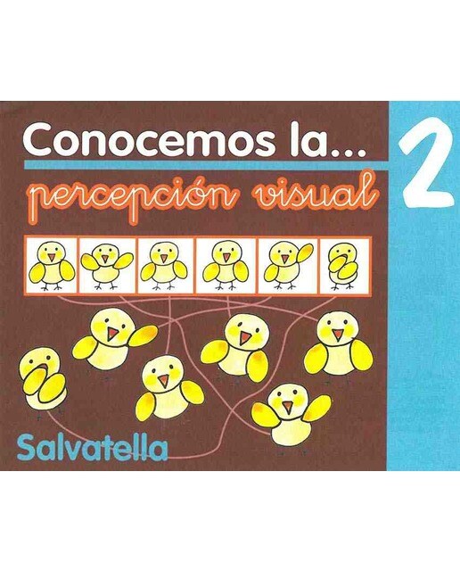 Conocemos percepción visual 2(Tapa blanda) 1