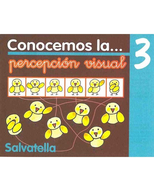 Conocemos percepción visual 3(Tapa blanda) 1