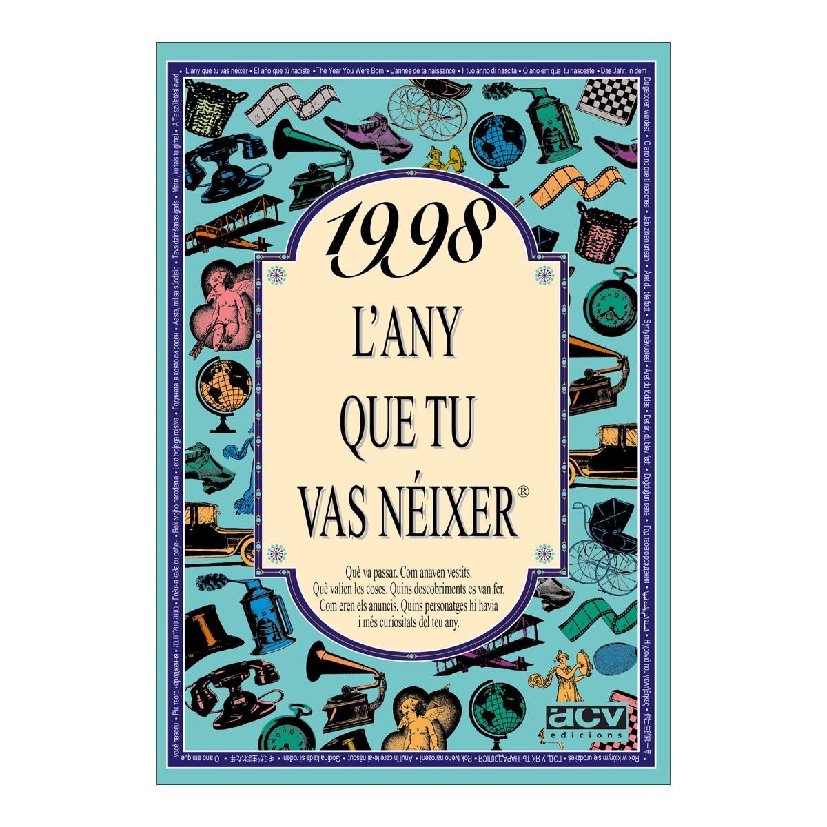 1998 L'any que tu vas néixer (Capa mole) 1