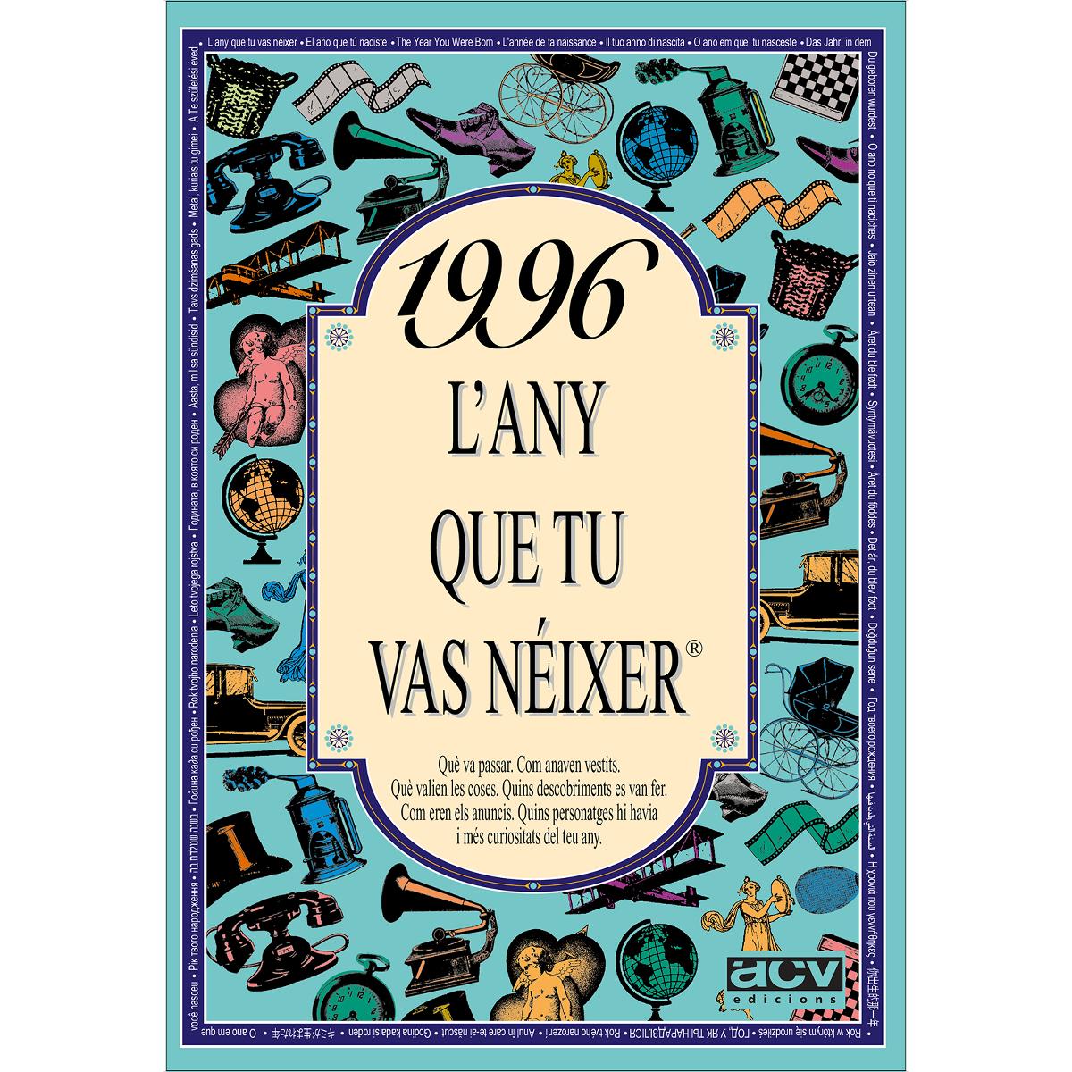 1996 L'any que tu vas néixer (Capa mole) 1