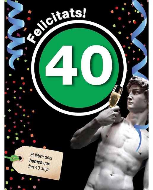 Felicitats 40 per a homes (Capa dura) 1
