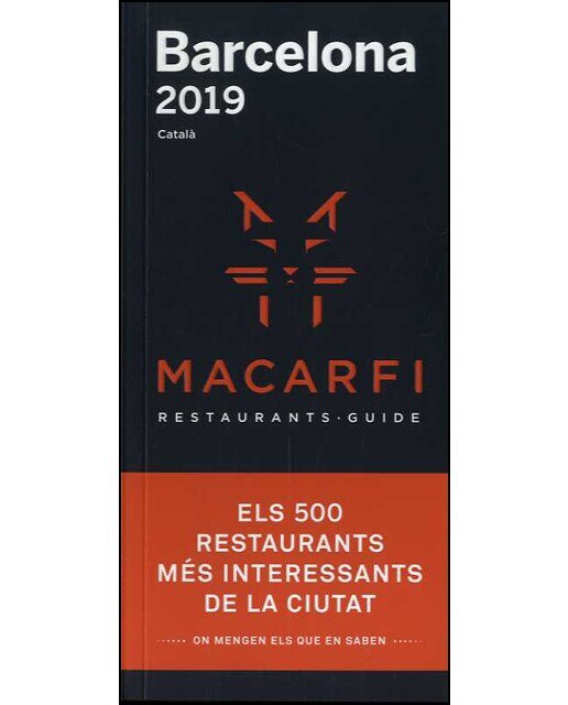 Imagen 0 de 2019 guia macarfi de restaurants de barcelona