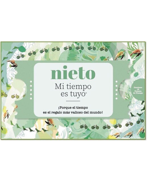 Imagen 0 de Nieto mi tiempo es tuyo (Tapa dura)
