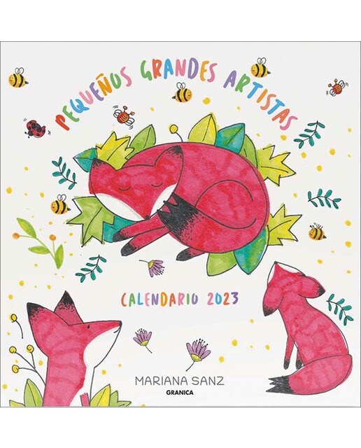 Pequeños grandes artistas 2023, calendario de pared