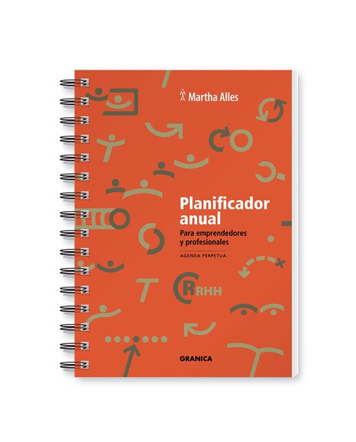 Martha alles, planificador anual para emprendedores y profesionales