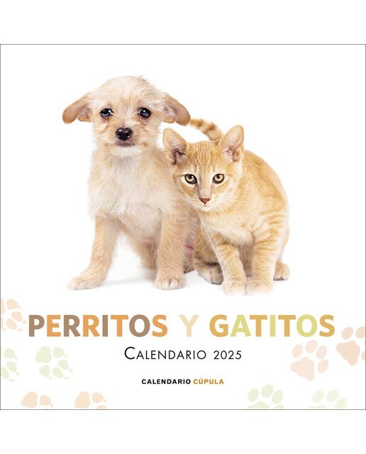 Calendario Perritos y Gatitos 2025