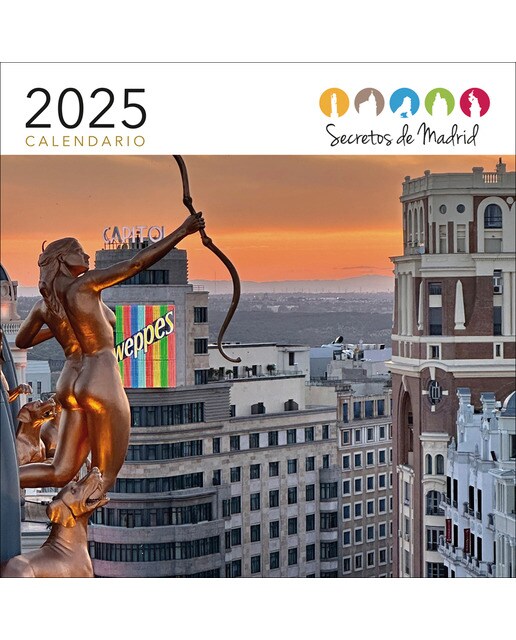 Calendario 2025. Secretos de Madrid