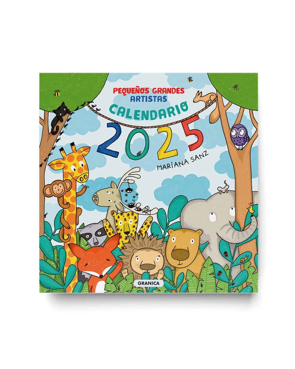 Imagem 0 de Pequeños Grandes Artistas 2025, Calendario de Pared