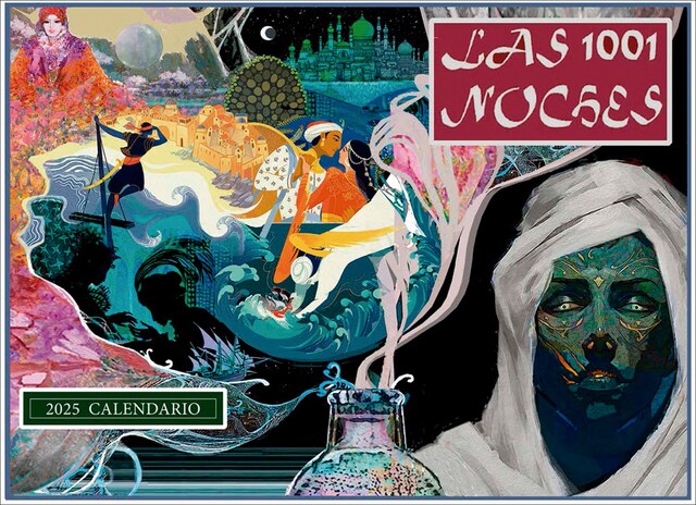 Imagem 0 de Calendario 2025 las mil y una noches depared