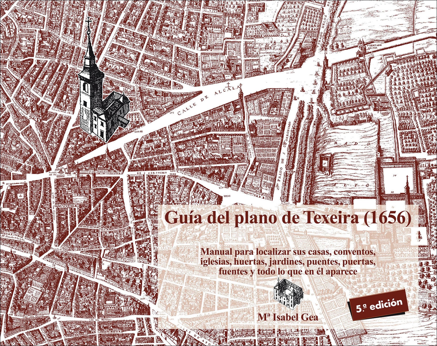 Imagem 0 de Guía del plano de Texeira (1656) (Capa mole com abas)