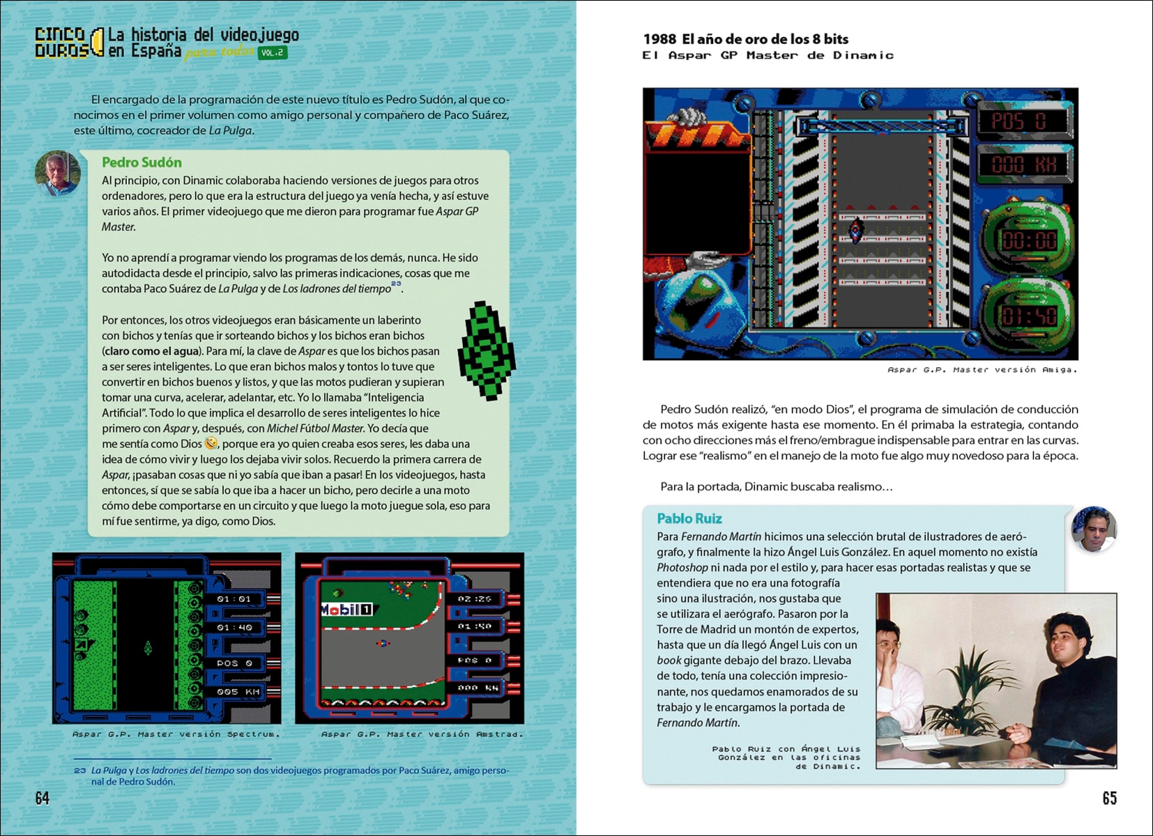 CINCO DUROS:  LA HISTORIA DEL VIDEOJUEGO EN ESPAÑA PARA TODOS (VOL. 2, 1987-1989) (Capa dura) 3