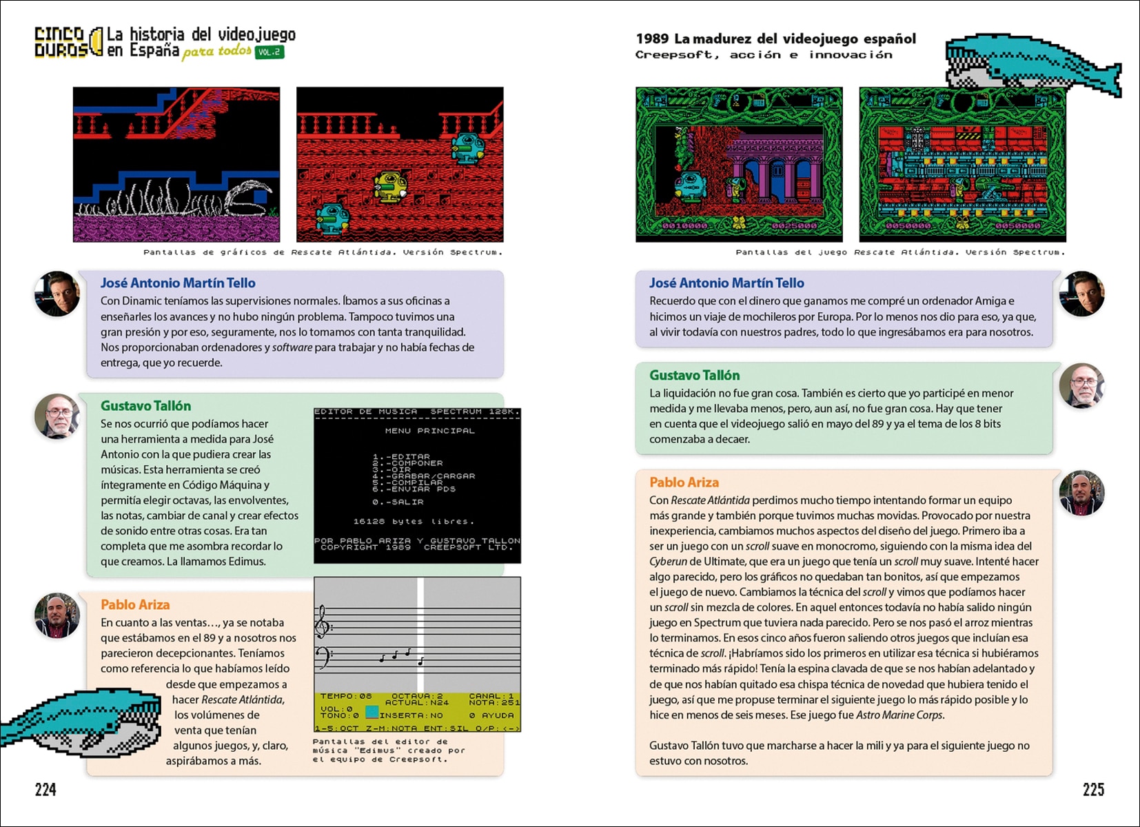 CINCO DUROS:  LA HISTORIA DEL VIDEOJUEGO EN ESPAÑA PARA TODOS (VOL. 2, 1987-1989) (Capa dura) 5